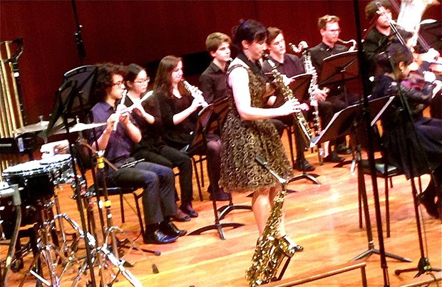 Katia Beaugeais, Jeremy Rose and the Sydney Conservatorium Modern Music Ensemble