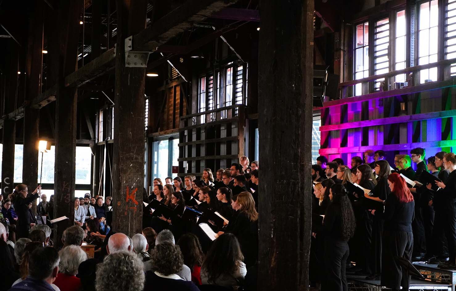 sydney philharmonia choirs aurora at walsh bay, sunday july 3. photo simon crossley meates (1)